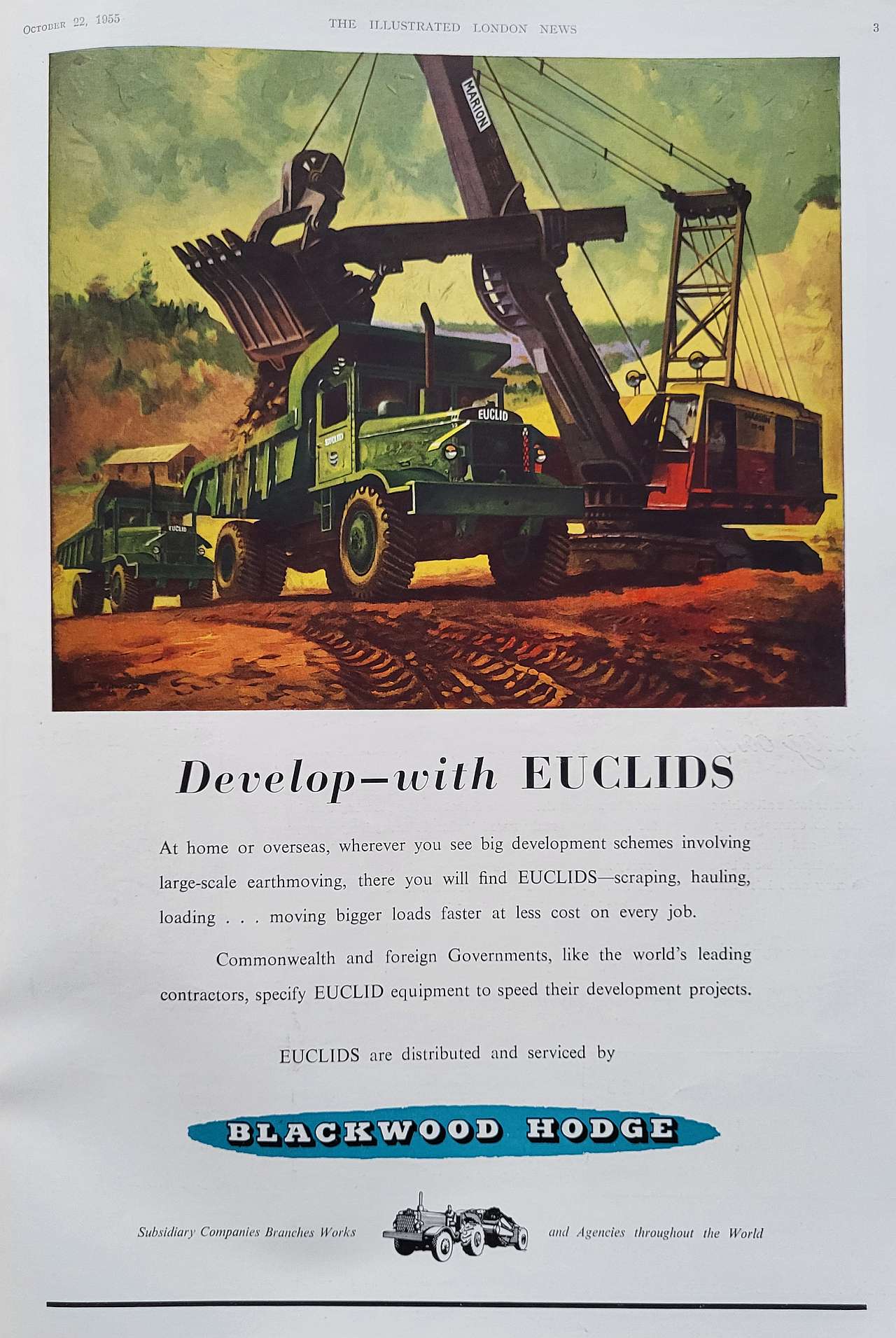 Earth mover euclid advert